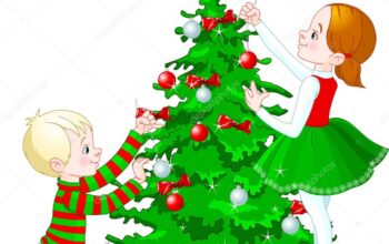 depositphotos_1132457-stock-illustration-children-decorate-a-christmas-tree